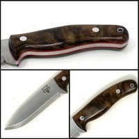 Mk II TBS Timberwolf Bushcraft Knife - Turkish Walnut